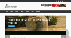 Desktop Screenshot of erikavidrio.com
